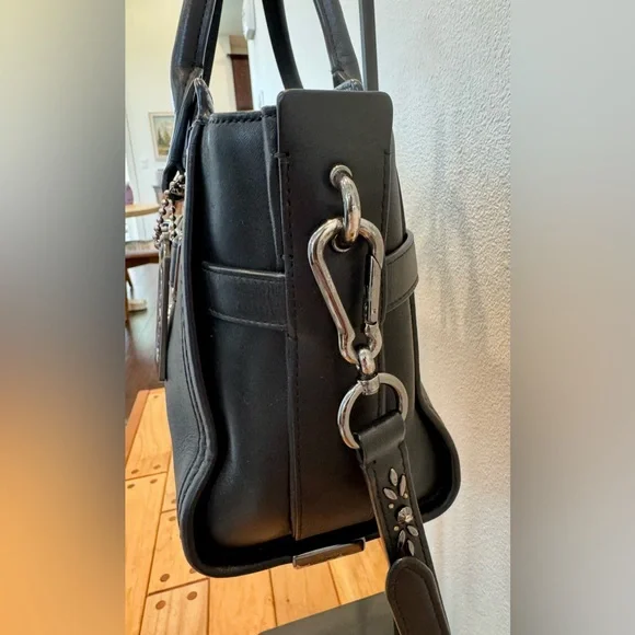 Coach Swagger Studded Black EUC - Picture 12 of 13